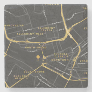 Porta-copo De Pedra Yinzer Beber Coasters