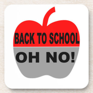 Porta-copo De Volta À Escola Oh Não