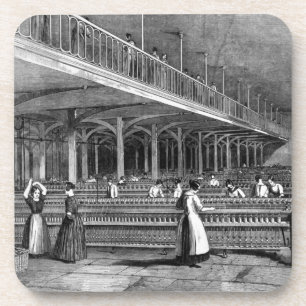 Porta-copo Decano Moinho - a sala de duplicação, 1851 (lith