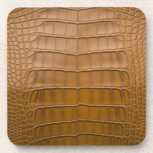 Porta-copo Decor inicial do padrão de alinhamento do tan