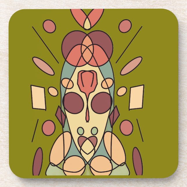 Porta-copo Decorative coach pillow  (Frente)