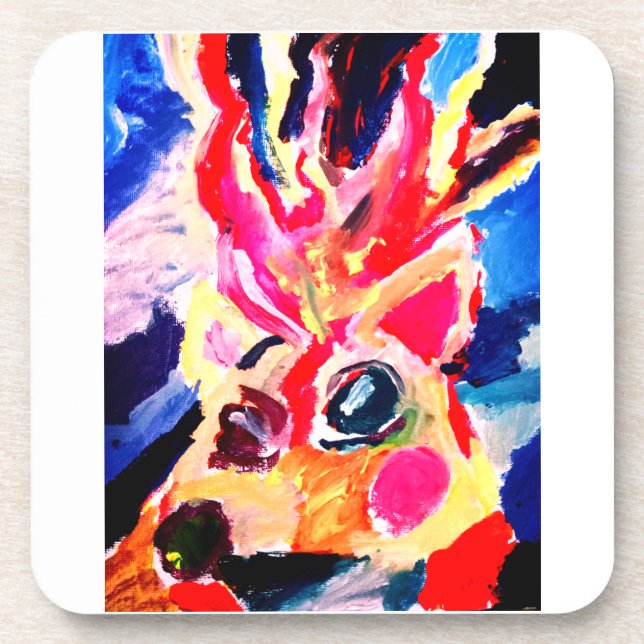 Porta-copo Deer winter joy (Frente)