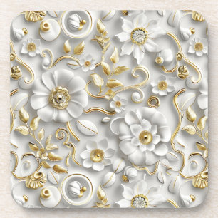 Porta-copo Delicate Floral
