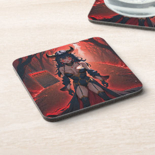 Porta-copo Demonessa com Contato na Encruzilhada, Anime Demon