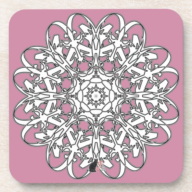 Porta-copo Desejo Octa Glyph Dawn (Frente)