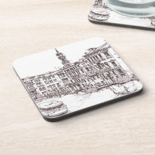 Porta-copo Desenhos italianos da arquitetura