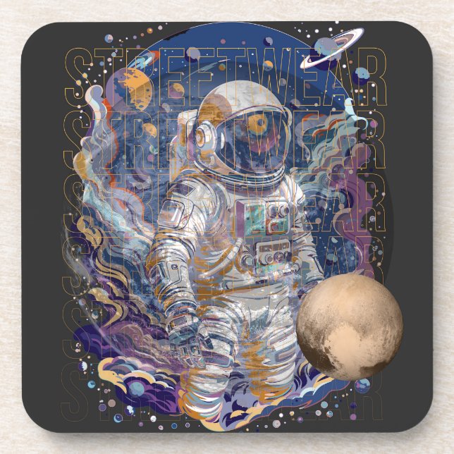 Porta-copo Design astronauta (Frente)