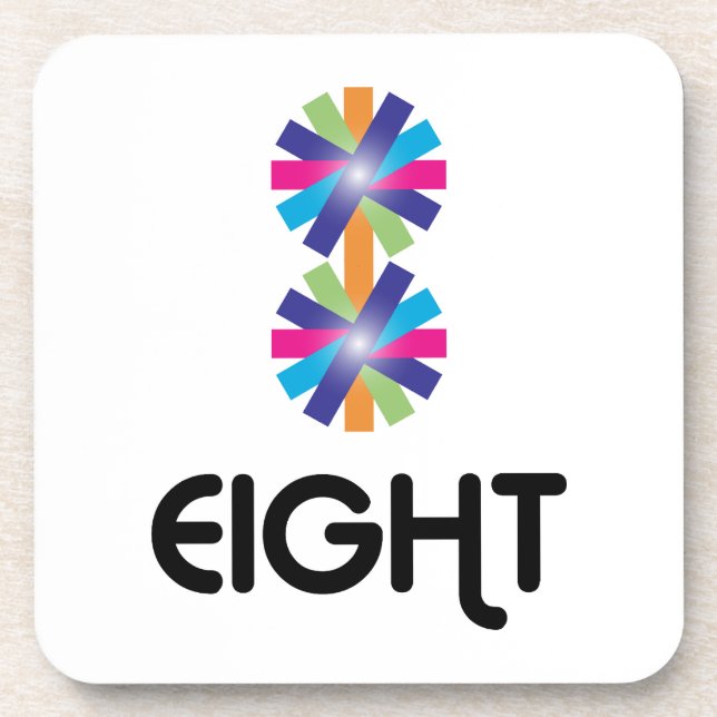 Porta-copo Design criativa número 8 (Frente)