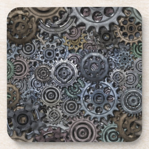 Porta-copo Design da engrenagem do metal