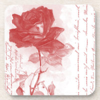 Design de Cartão Postal rosa vermelha