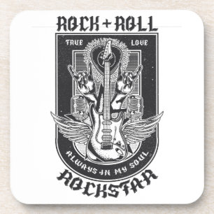 Porta-copo Design de Guitar Rock