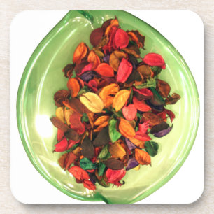 Porta-copo Design de rosa bonito e colorido