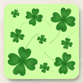 Porta-copo Design de shamrock simples