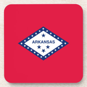 Porta-copo Design de Sinalizador do Estado do Arkansas