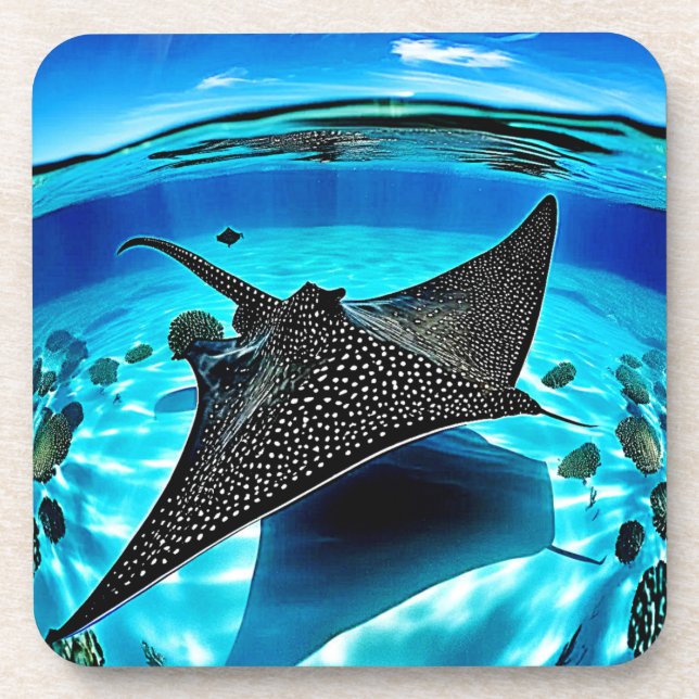 Porta-copo Design do Eagle Ray (Frente)