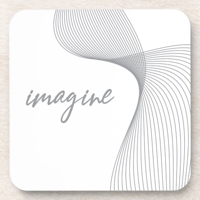 Porta-copo Design gráfico moderno, simples e elegante da Imag (Frente)