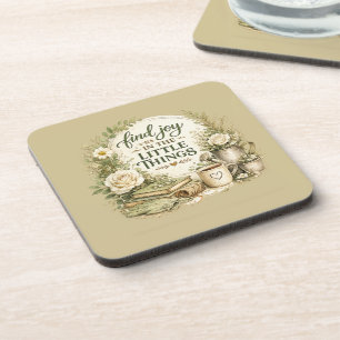 Porta-copo Design Inspirador Cottagecore Floral Botânico