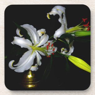 Porta-copo Design irlandês e Design de flores