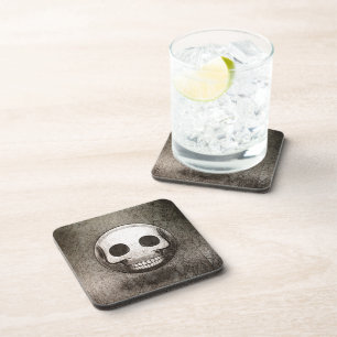 Porta-copo Dessous-de-verre Skullmoji Vintage