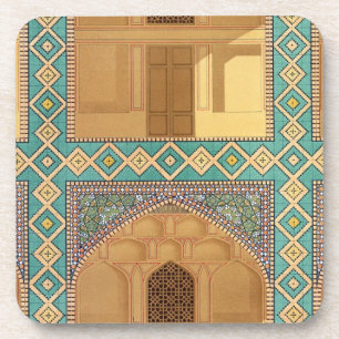 Porta-copo Detalhe das arcadas do pátio no Medrese-i-S