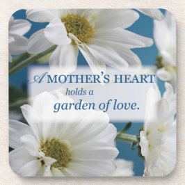 Porta-copo Dia de as mães White Daisies Garden of Love Blue S
