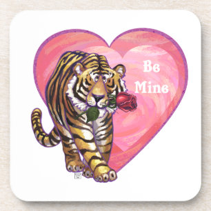 Porta-copo Dia de os namorados Tigre