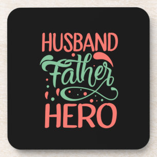 Porta-copo dia de os pais Husband Padre Hero