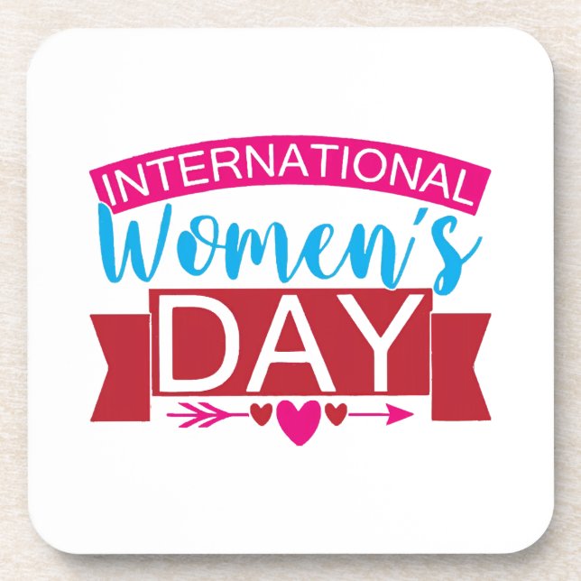 Porta-copo Dia Internacional da Mulher (Frente)