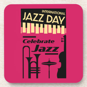 Porta-copo Dia Internacional do Jazz 30 de abril