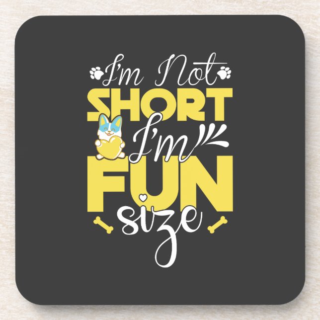 Porta-copo Dia Nacional de Apreciação de Menina Curta (Frente)