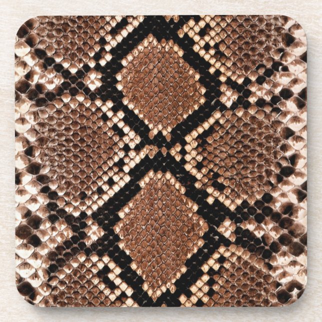 Porta-copo Diamond Rattlesnake Cobra Skin (Frente)