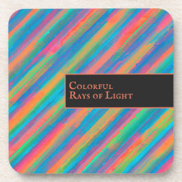 Porta-copo Dias Coloridos de Luz caindo na escuridão