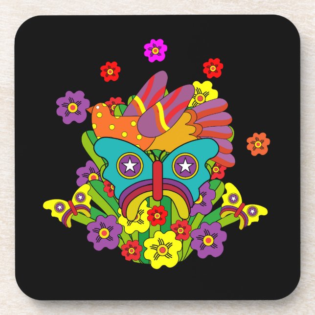 Porta-copo Dicas de cristal e Alistair (Frente)