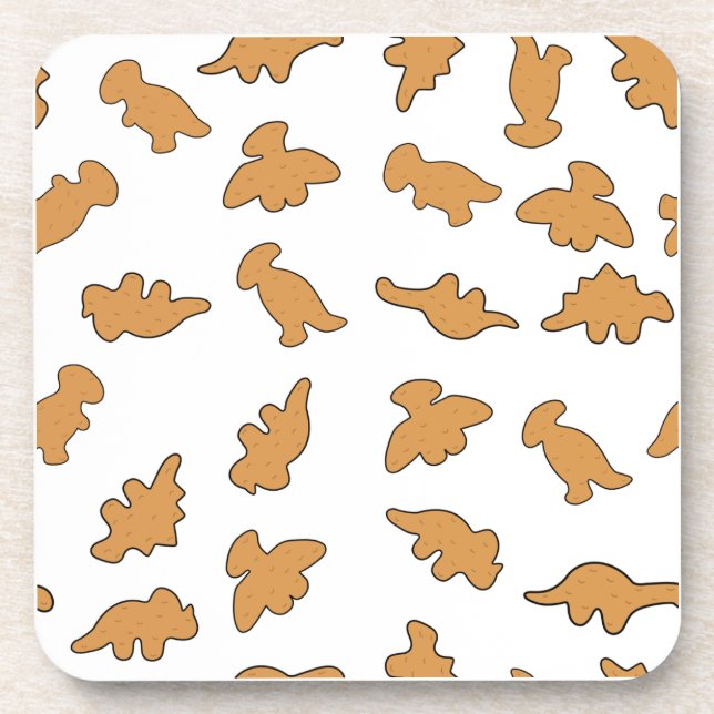 Porta-copo Dino Nuggets Pattern (Frente)