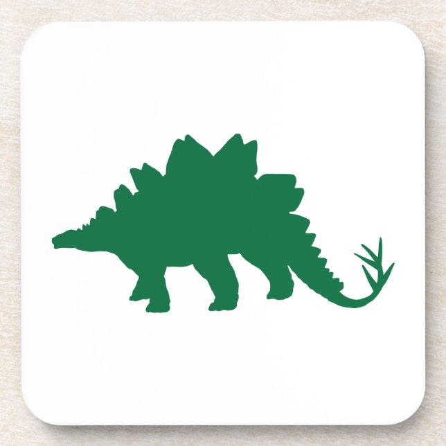 Porta-copo Dinossauro Verde (Frente)