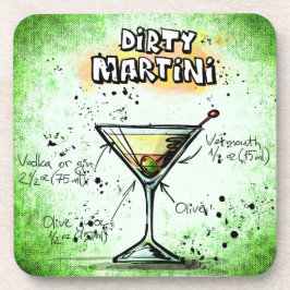 Porta-copo Dirty Martini Beber Receita