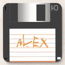 Disquetes de 3,5 polegadas com etiqueta para Nerd