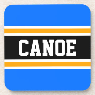 Porta-copo Diversão do Esporte da CANOE Brilhante Azul Escuro
