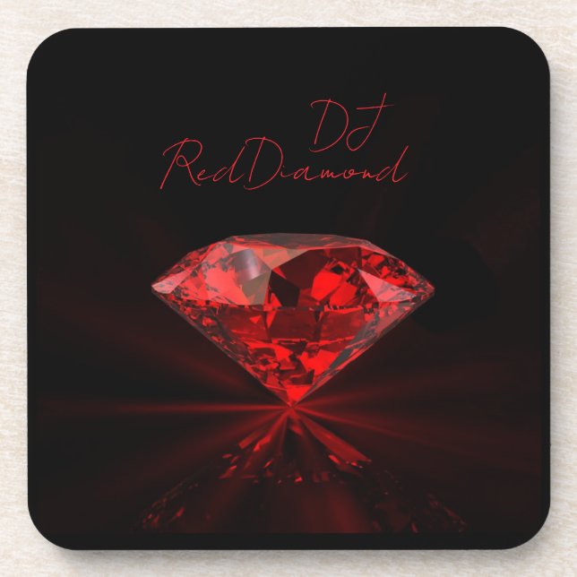 Porta-copo DJ RedDiamond (Frente)