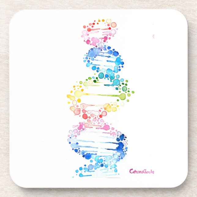 Porta-copo DNA arco-íris (Frente)