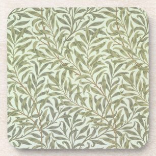 Porta-copo Do "design do papel de parede do ramo salgueiro",