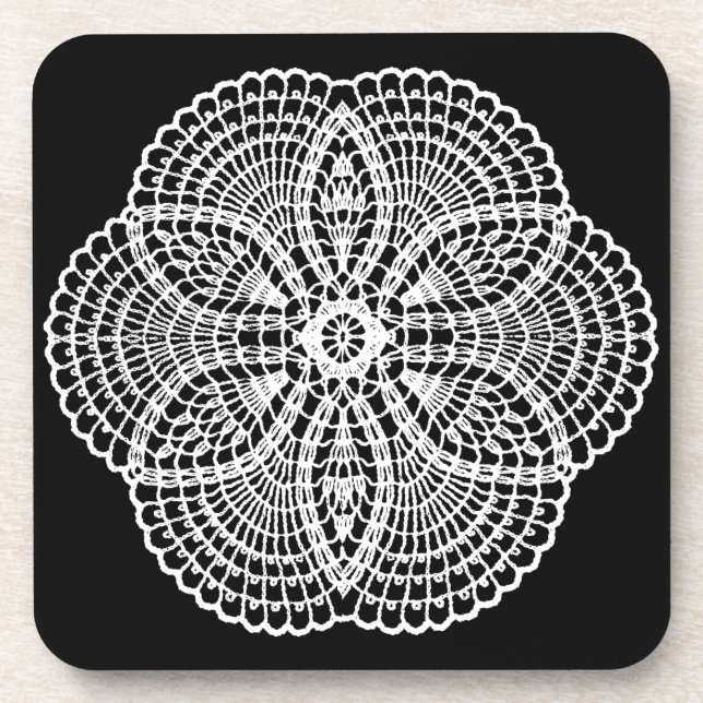 Porta-copo Doily Art (Frente)