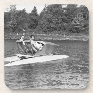 Porta-copo Dois homens