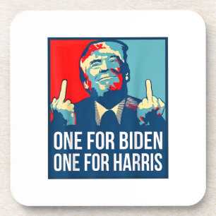 Porta-copo Donald Trump Dedo Médio Biden Harris América Re