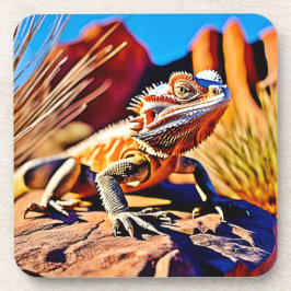 Porta-copo Dragão Carborado do Deserto