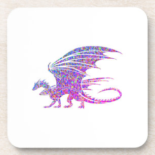 Porta-copo Dragão Mosaico Incrível