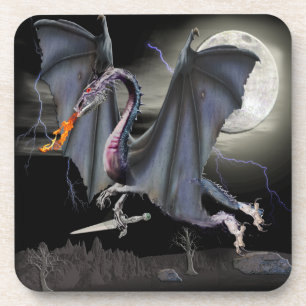 Porta-copo Dragon Fantasy Art