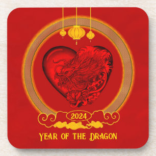 Porta-copo Dragon Heart, ano do dragão