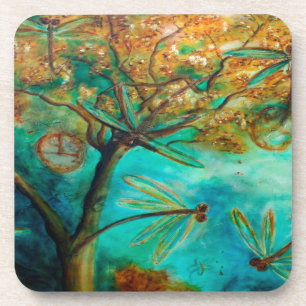 Porta-copo Dragonfly Flirtation
