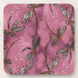 Porta-copo Dragonfly Flit Dusky Rosa